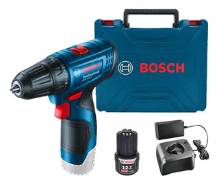 Atornillador Inalámbrico Bosch Gsr 120-li + Maletín Color Verde Oscuro