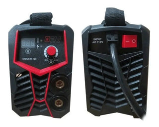 Soldadora Inversora Eléctrica Portátil 120 A Gris 60hz Negro