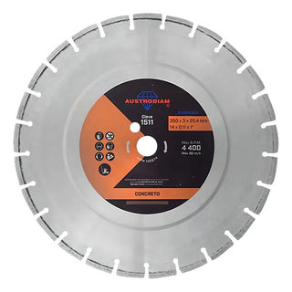 Disco De Diamante 14   P/ Concreto Austromex 1511