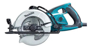 Sierra Circular De Transmision 7 1/4 1,800w Makita 5477nb Turquesa