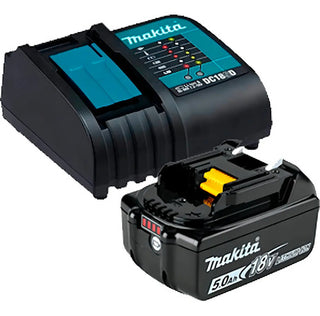 Kit Taladro 1/2 +esmeriladora Brushless Makita Dlx2402st Color Azul