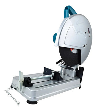 Cortadora De Metales Makita De 14  (355 Mm) Y 2000w Para Taller Y Construcción Turquesa