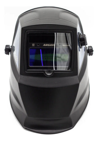 Careta Electrónica Fotosensible Argón 9-13 Sombra Soldador Negro