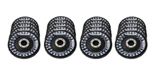 Disco De Lija Grano 120 Tipo 29 4 1/2 X 7/8 (paq. 10 Pz) Azul