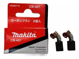 Carbones Makita Cb-407 Originales Para Lijadora Y Taladro