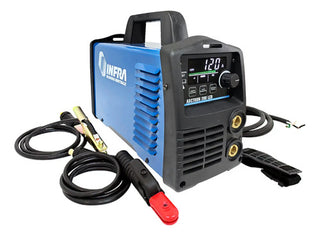 Soldadora Inversora Infra Arctron 200 Lcd 30-200amp Azul