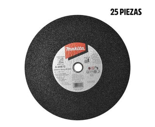 Disco De Corte Metal De 14p Makita 350 Mm 3900 Rpm (25 Pzas) Negro