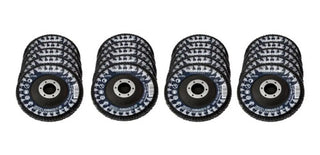 Disco De Lija Grano 120 Tipo 29 4 1/2 X 7/8 (paq. 20 Pz) Azul