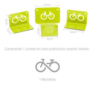 Rack Para Bicicletas Soporte Bicicleta De Pared