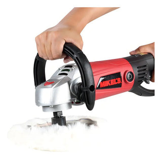 Mikel's Pulidora Automotriz 7 PuLG 3000 Rpm Rojo C/ Negro Rojo