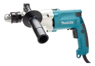 Taladro Percutor Eléctrico De 13mm Makita Makita Hp2050h 720w + Accesorio Con Maletín De Transporte Turquesa