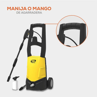 Hidrolavadora Doméstica Evans Hobby Clean De 1073 Psi 1.9 Hp Color Amarillo