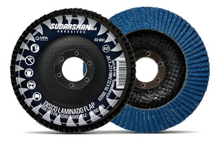 Disco De Lija Grano 60 Tipo 29 4 1/2 X 7/8 (paq. 1000 Pz) Negro Y Azul