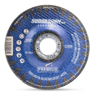 Disco De Desbaste Sudarshan Tipo 29 4-1/2 PuLG 25 Piezas Azul