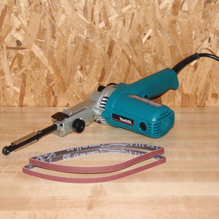 Lijadora De Banda 3/8 X 21  Makita 9032 500w Azul