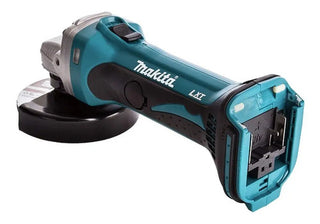 Esmeril Angular Inalámbrica Herramienta Dga452z Makita Color Turquesa Con Negro Y Blanco Frecuencia 60hz Sin Batería