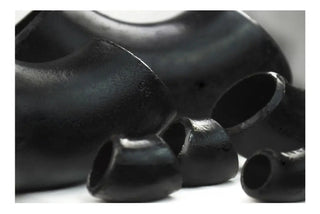 Codo Sold. De Acero Al Carbon 45° Cedula 40  Negro De 1/2  10