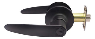Cerradura Para Puerta Abatible De Zamac Y Acero Dexter 6676 Negro Con Mecanismo Tubular, Incluye 3 Llaves