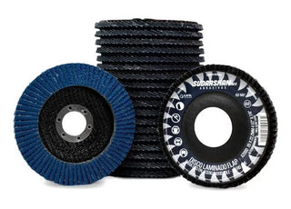Disco De Lija Grano 60 Tipo 29 4 1/2 X 7/8 (paq. 100 Pz) Azul
