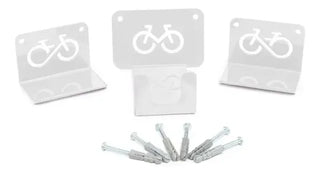 Paquete De Racks Para Bicicletas 12 Piezas Variedad Colores