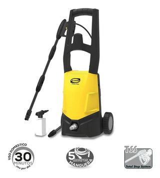Hidrolavadora Doméstica Evans Hobby Clean De 1073 Psi 1.9 Hp Color Amarillo