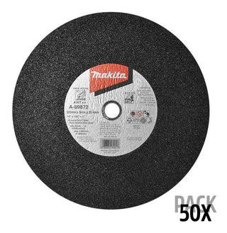 Makita Disco De Corte De 14   350 Mm 3900 Rpm (50 Pzas) 50 Piezas