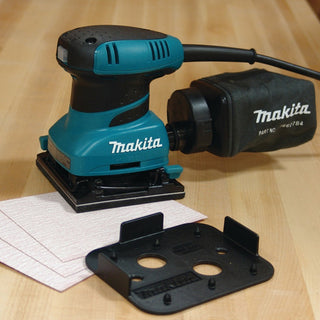 Lijadora Orbital Makita Bo4556 Velcro Azul 50hz/60hz 120v Azul 50 Hz/60 Hz