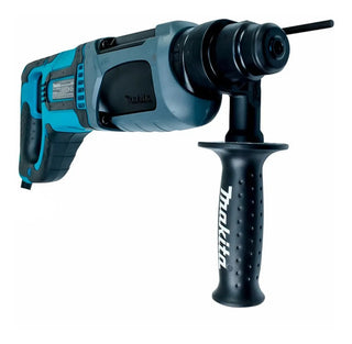Kit Rotomartillo Sds Plus Y Miniesmeriladora Makita Hr2475x4 Color Turquesa Frecuencia 60 Mhz