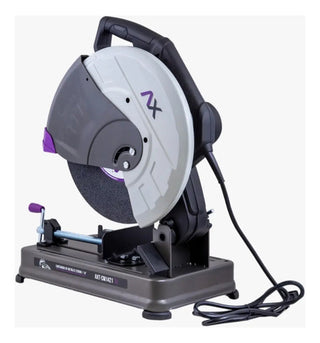 Cortadora De Metales Axt-cm1421 14 Pulgadas 2200w 3800 Rpm Gris Oscuro