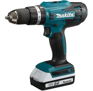 Rotomartillo Atornillador Makita Hp488dwe 18v 2 Bat 1.5 Ah Turquesa