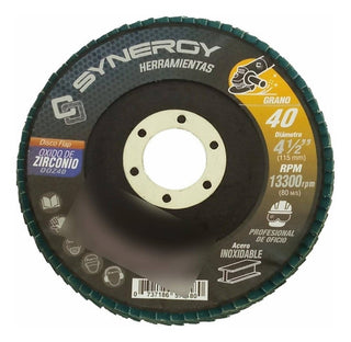 Disco Laminado Sudarshan G40 4-1/2 Paquete 100 Piezas Azul