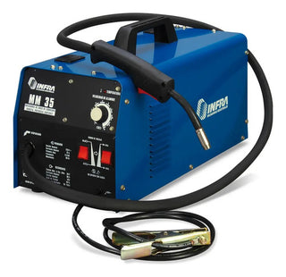 Soldadora Infra Mm 35 Mig 30 - 110 A Industrial Ligero Color Azul