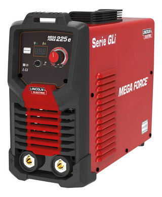 Soldadora Inverter Lincoln Electric Mega Force 225 Gli Color Rojo/negro