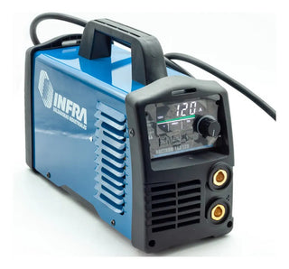 Soldadora Inversora Infra Arctron 160 Azul 127v Pantalla Lcd Azul