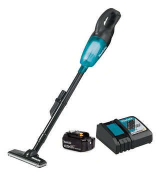 Aspiradora Inalámbrica 18v 650ml Dcl180rfb Makita Turquesa