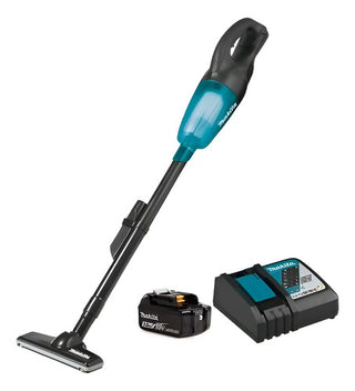 Aspiradora Manual Inalámbrica 18v 650ml Dcl180rfb Makita Turquesa