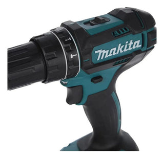 Taladro Rotomartillo Atornillador Inalambrico Makita 1/2 PuLG 18v + 2 Baterías Dhp482sye Verde Makita