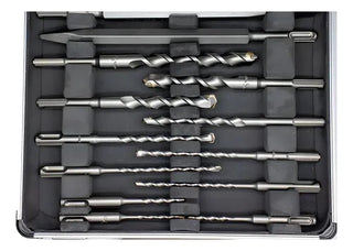 Juego Makita D-31734 13 Pzas Brocas Y Cinceles Sds Plus Con Estuche Para Concreto Mampostería Y Demolición Ligera