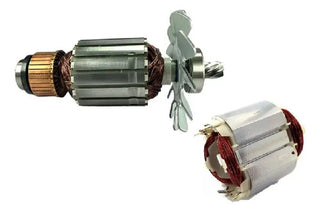 Kit Motor Completo: Armadura + Campo Para Makita 2414nb