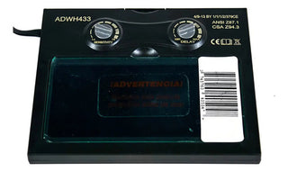 Repuesto Careta De Soldar Electronica Argon Fire / Classic Color Negro