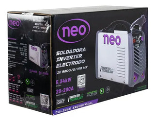 Soldadora Inverter Neo Ie 9200/1/160 Bvm Color Gris