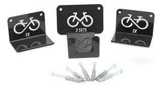 Rack Para Bicicletas Soporte Pared Paquete 2 Piezas
