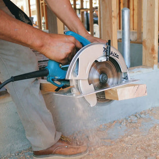 Sierra Circular Eléctrica Makita 5007nk 185mm 1800w 120v Turquesa