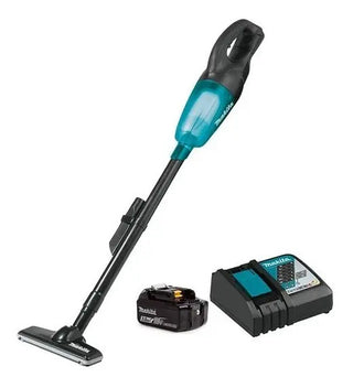 Aspiradora Manual Inalámbrica 18v 650ml Dcl180rfb Makita Turquesa