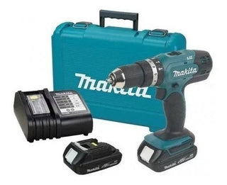 Taladro Rotomartillo 18v 1/2'' Inalambrico Dhp453sye Makita Turquesa