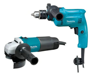 Combinación De Taladros De Impacto Makita Mtk0003b, Color Turquesa,