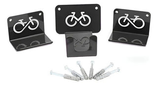 Rack Para Bicicletas Soporte De Pared Gancho P/ Pedal Negro