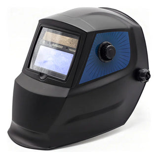 Careta Soldador Electrónica Argon Adwh433 Sombra 9-13 Negra Profesional Negro