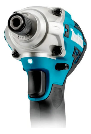 Atornillador De 1/4 Inalámbrico Makita Dtd156sye+ Estuche Turquesa