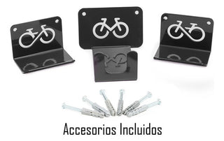 Rack Portabicicletas Soporte Pared Paquete 2 Piezas